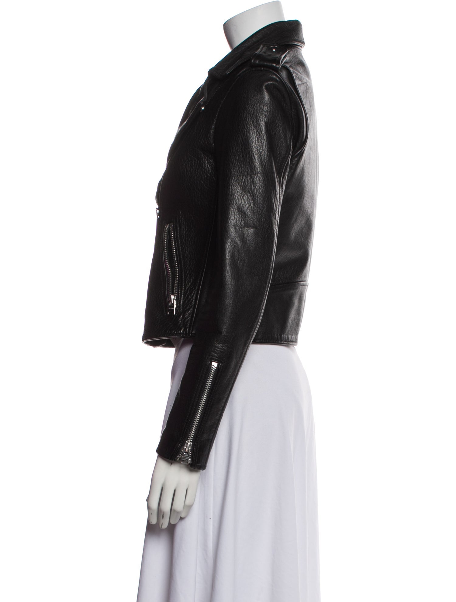 AllSaints Leather Biker Jacket