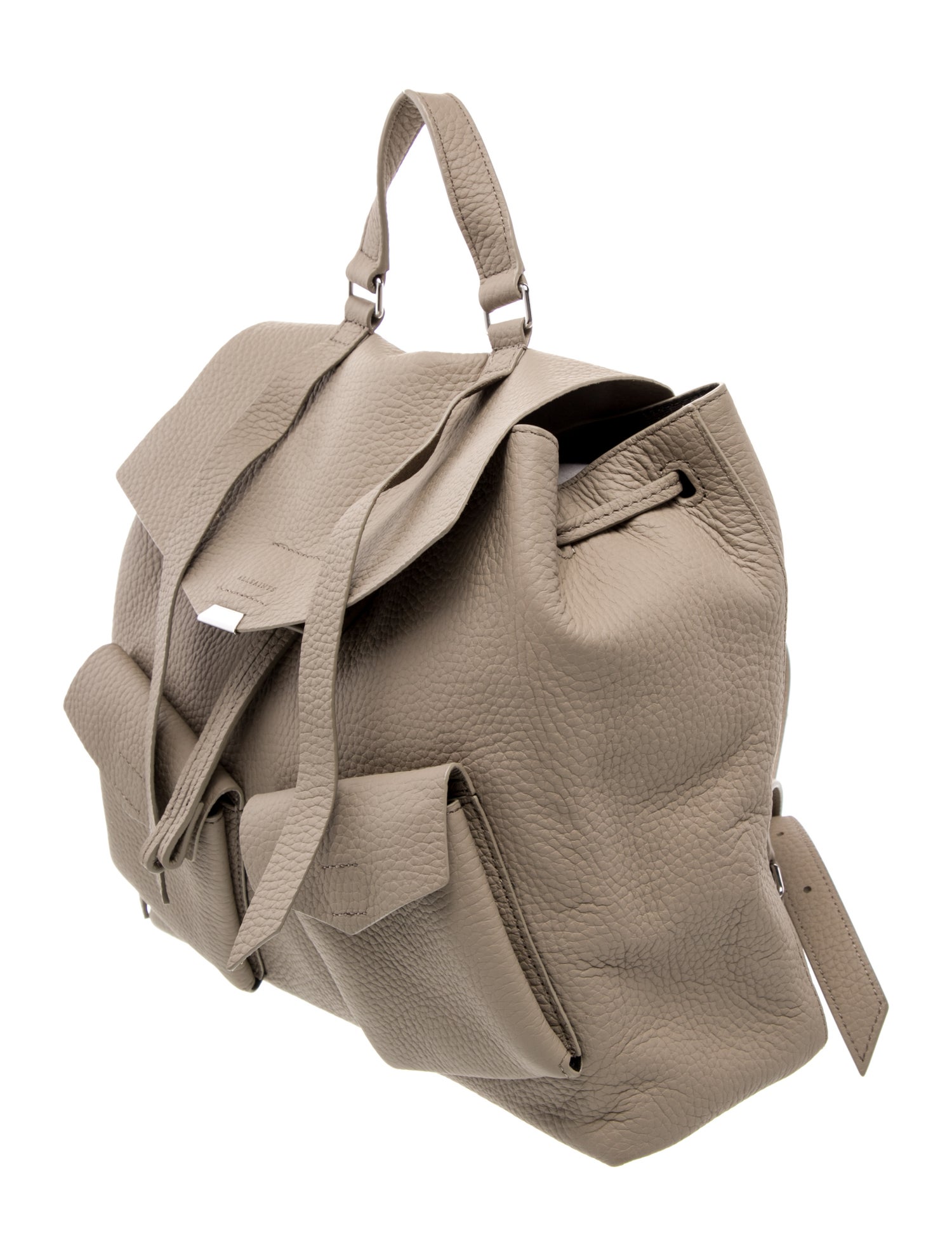 AllSaints Leather Backpack