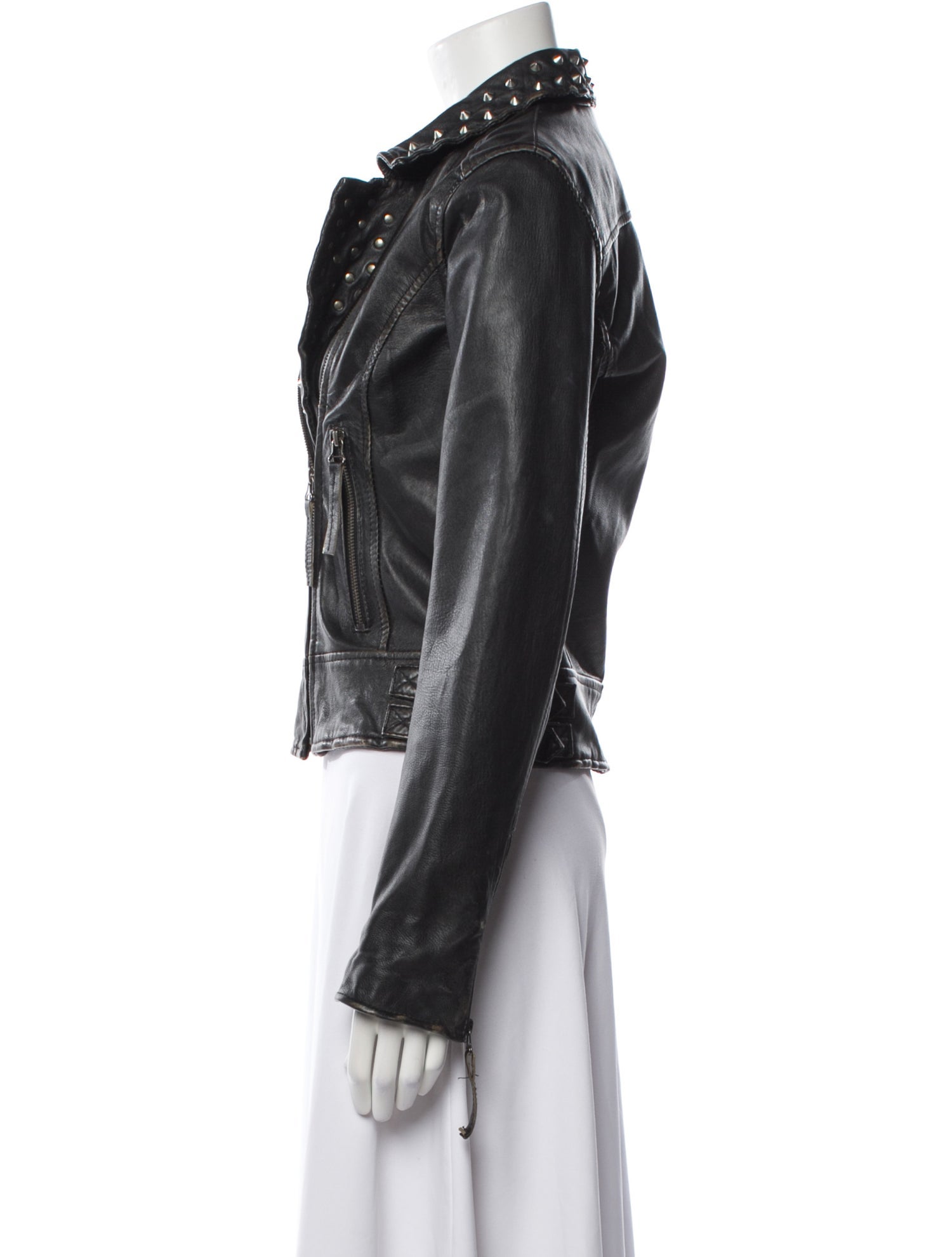 AllSaints Leather Biker Jacket