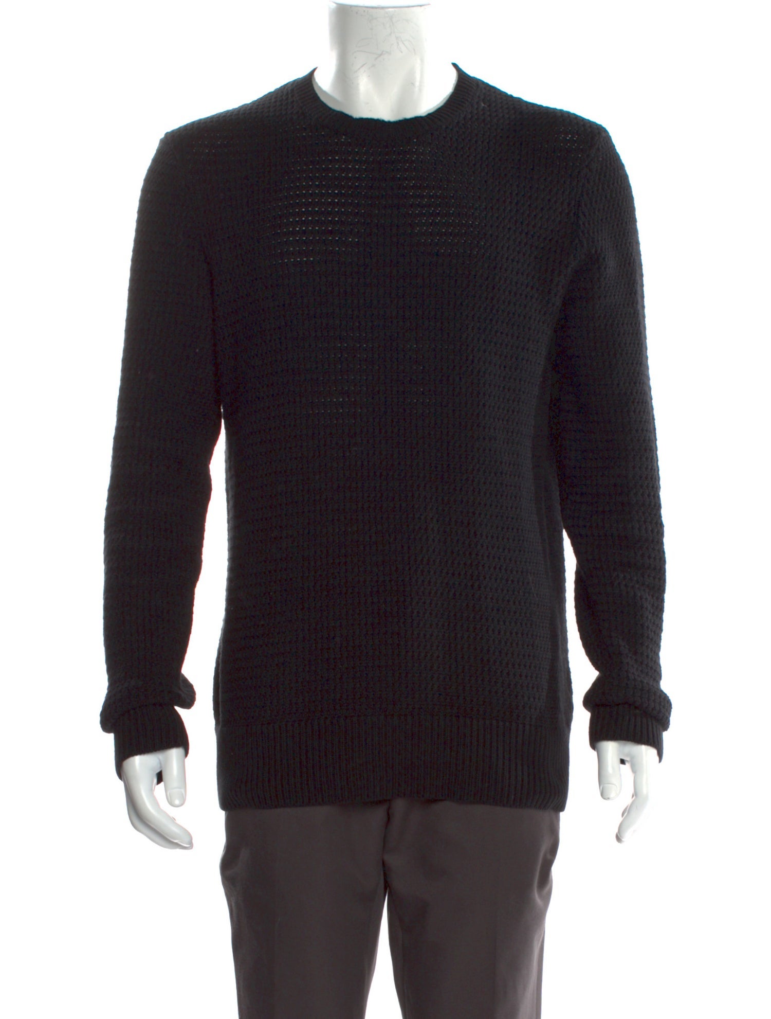 AllSaints Crew Neck Long Sleeve Pullover