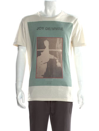 AllSaints Graphic Print Crew Neck T-Shirt