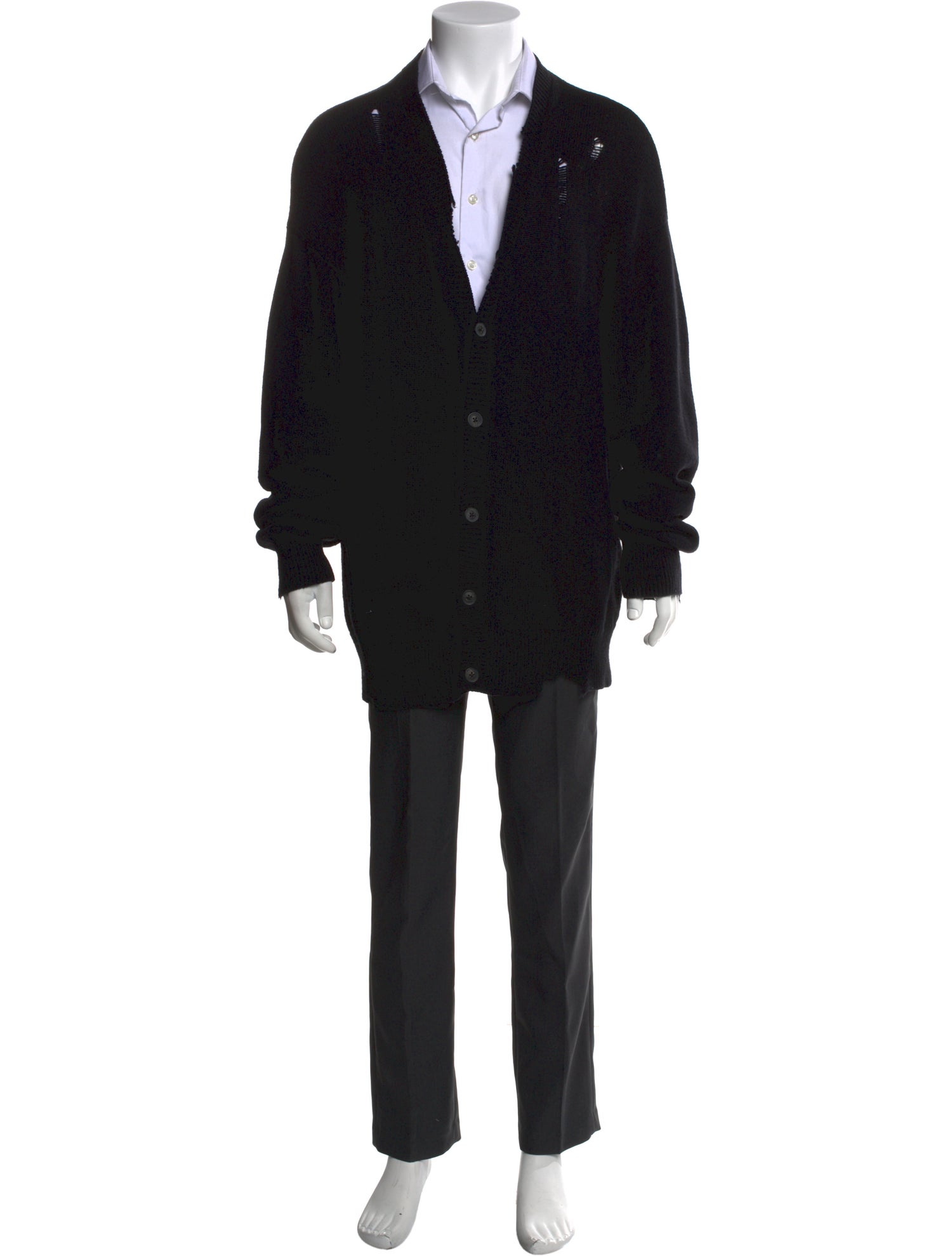 AllSaints V-Neck Long Sleeve Cardigan