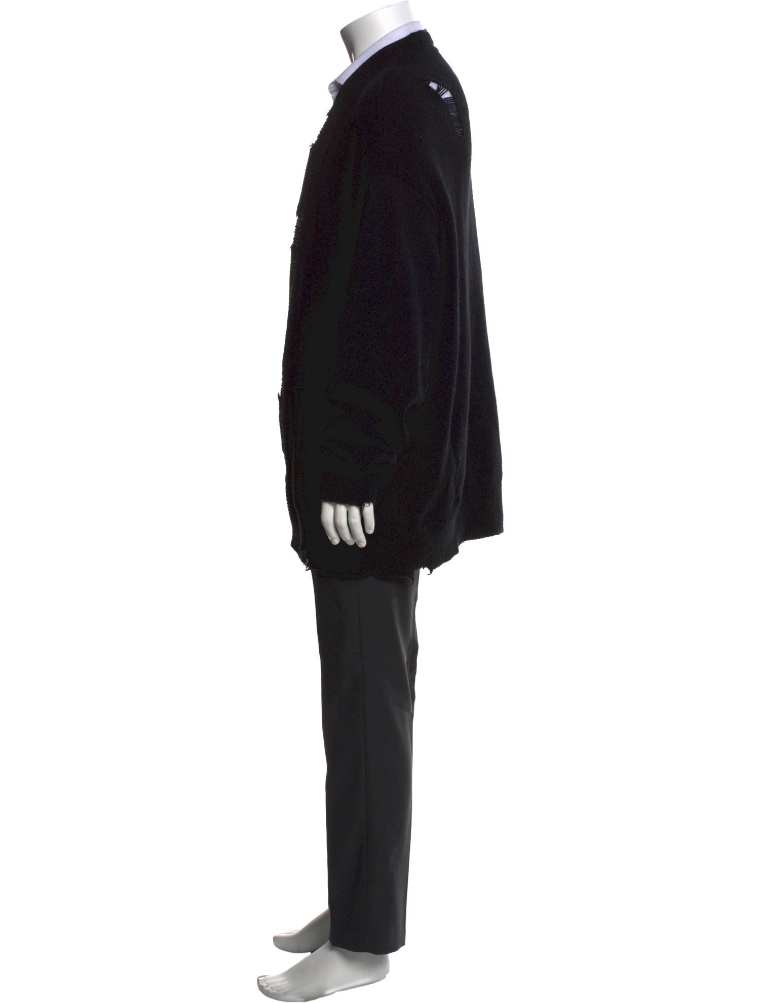 AllSaints V-Neck Long Sleeve Cardigan