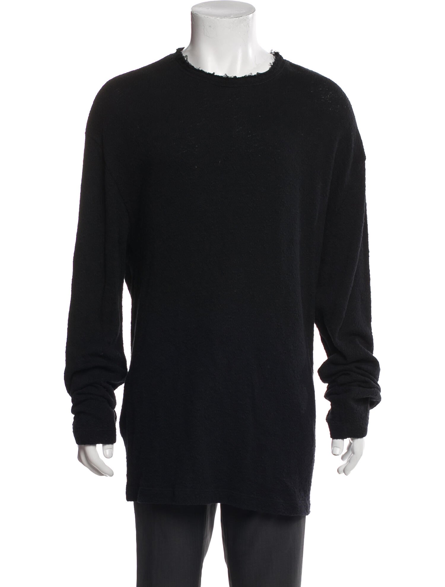 AllSaints Crew Neck Long Sleeve Pullover
