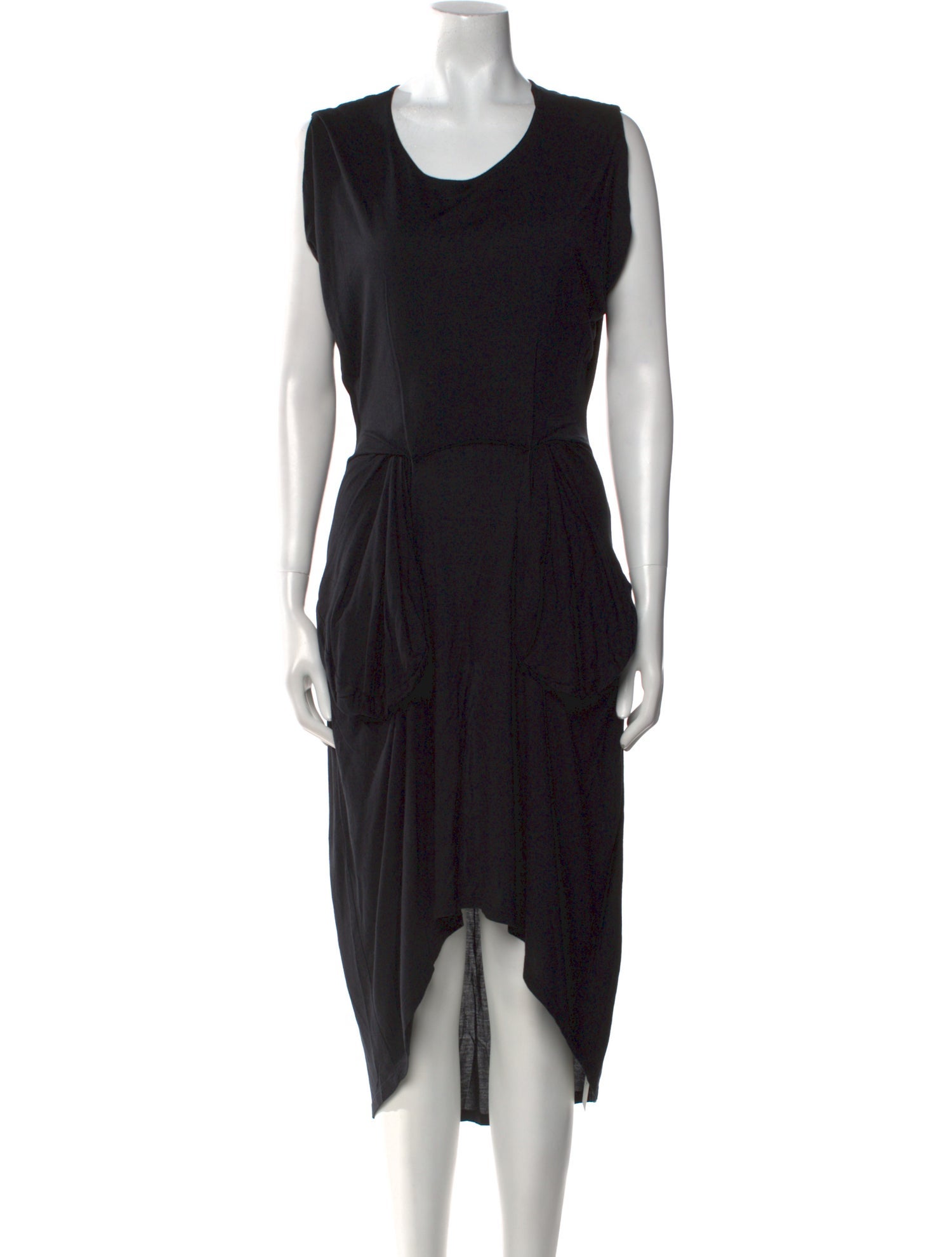 AllSaints Silk Midi Length Dress