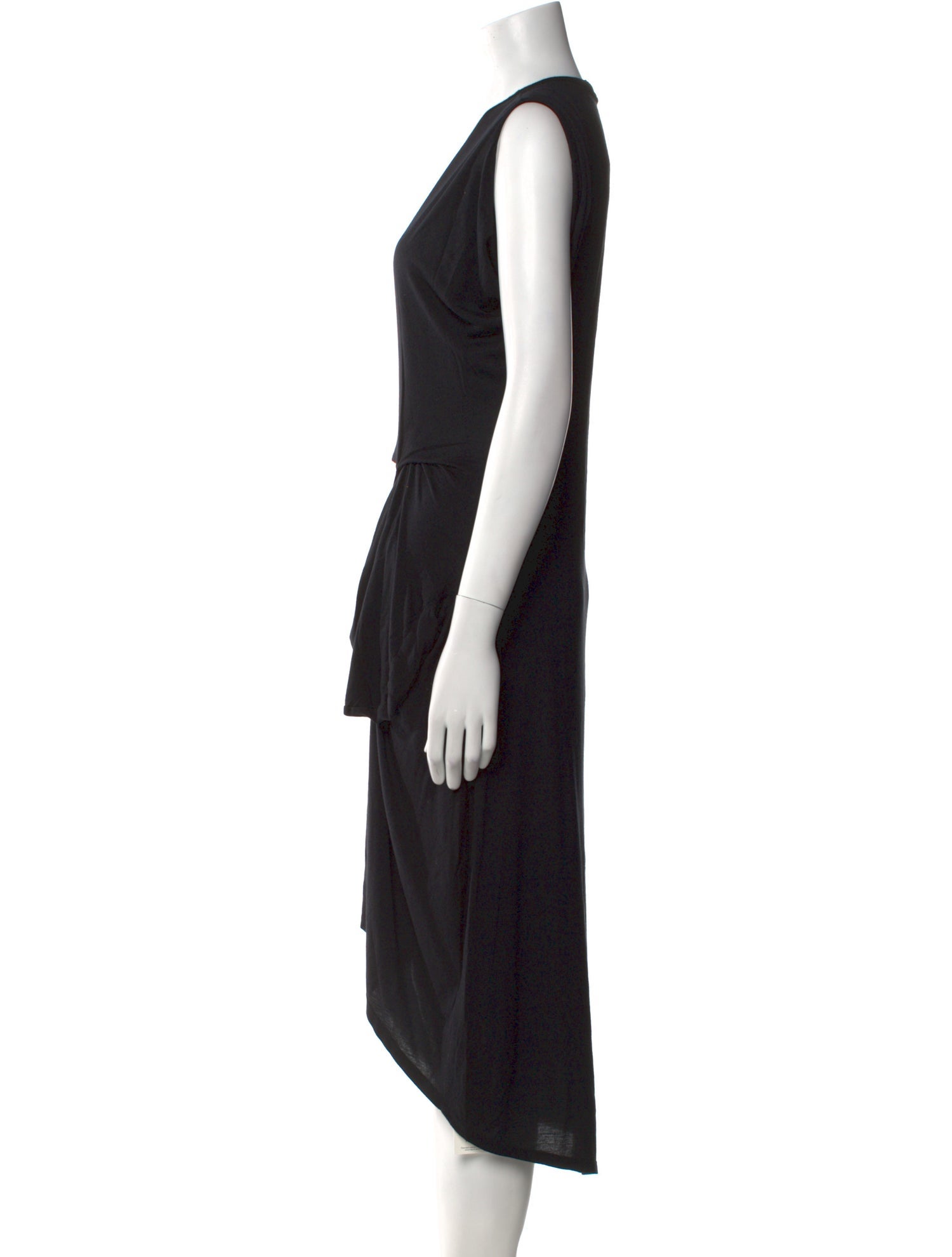 AllSaints Silk Midi Length Dress