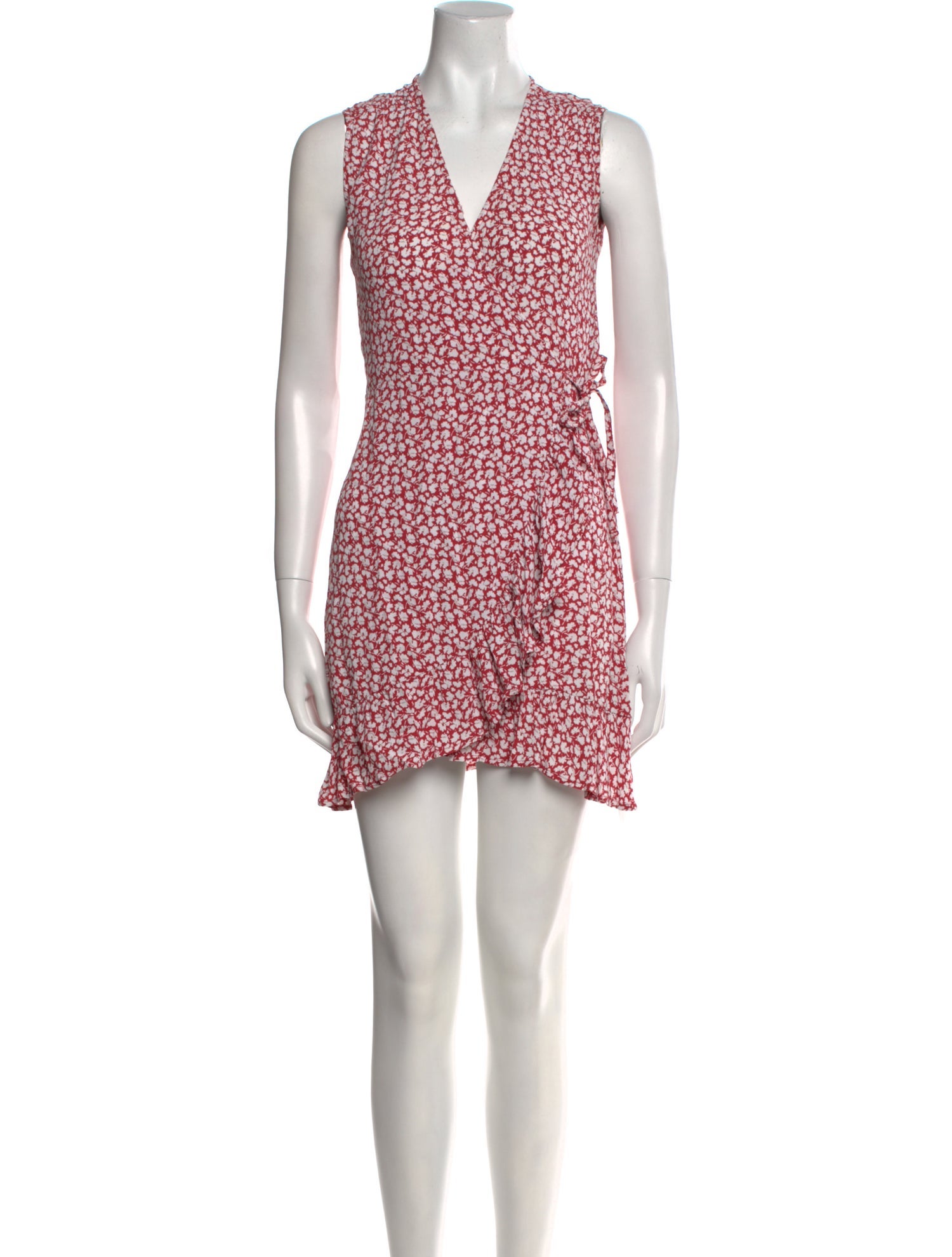 AllSaints Floral Print Mini Dress