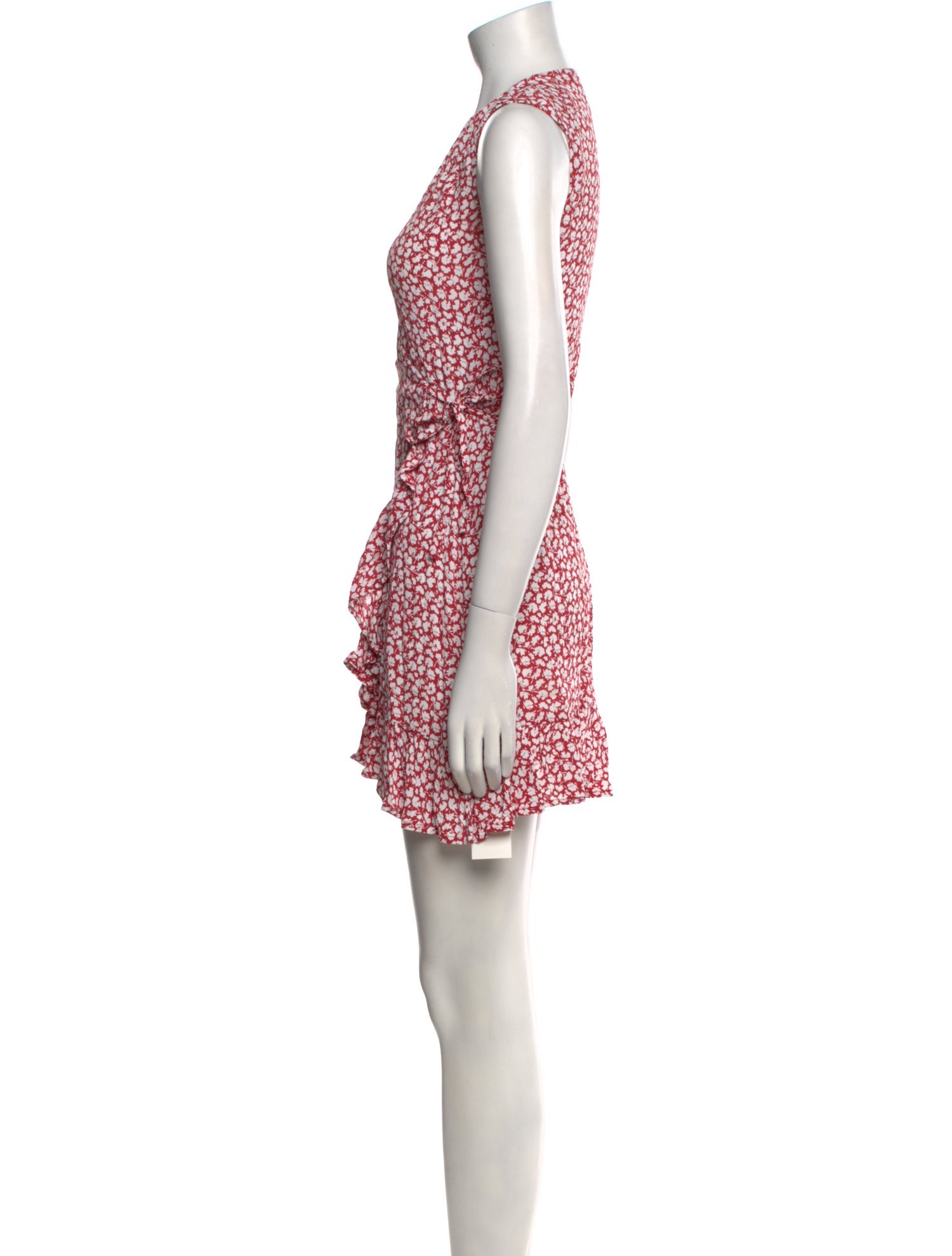 AllSaints Floral Print Mini Dress