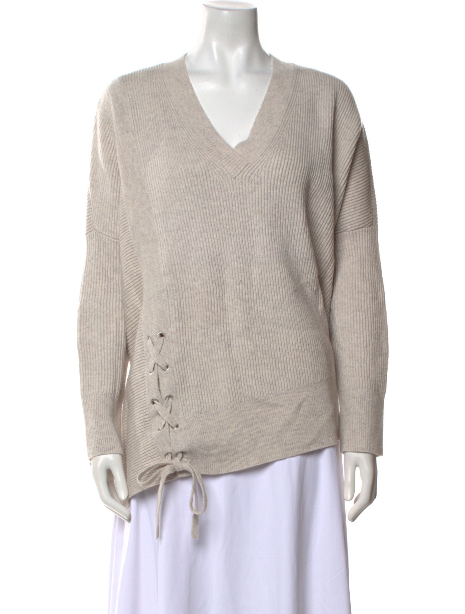 AllSaints Wool V-Neck Sweater