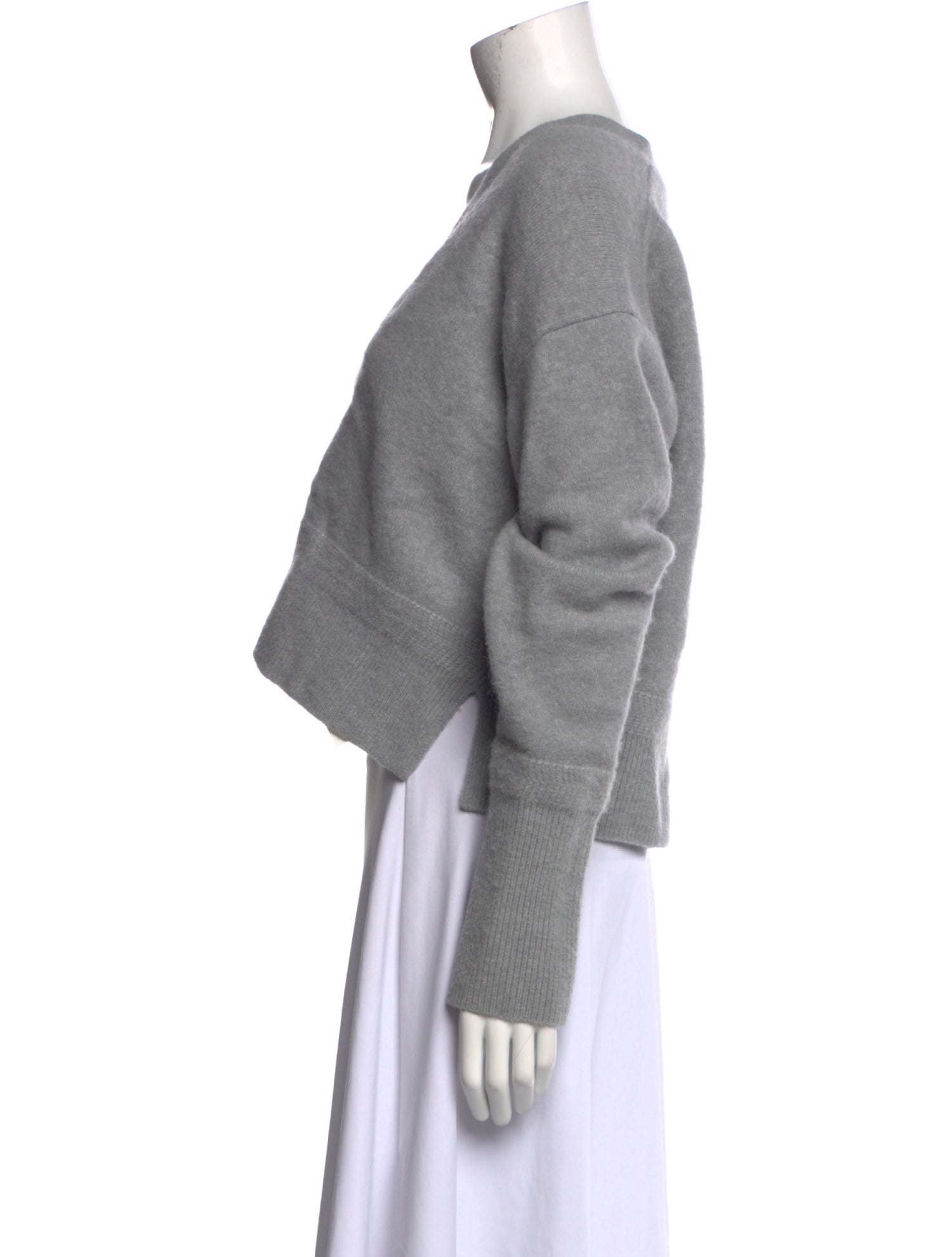 AllSaints Alpaca V-Neck Sweater