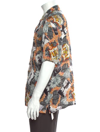 AllSaints Printed Short Sleeve Shirt