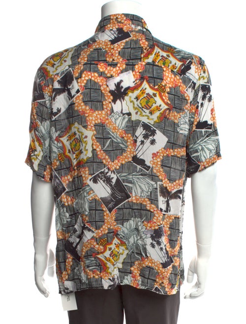 AllSaints Printed Short Sleeve Shirt