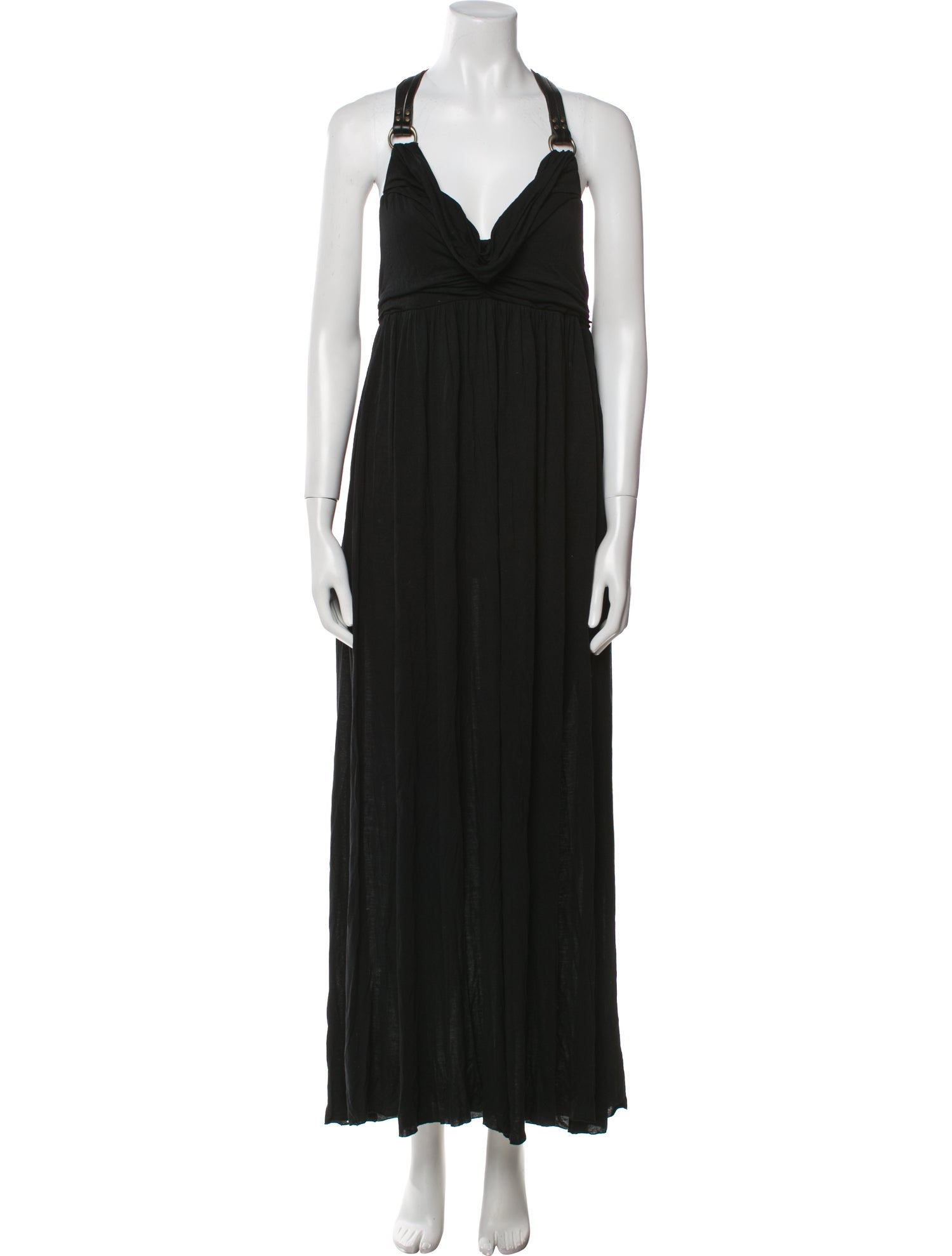 AllSaints Halterneck Long Dress