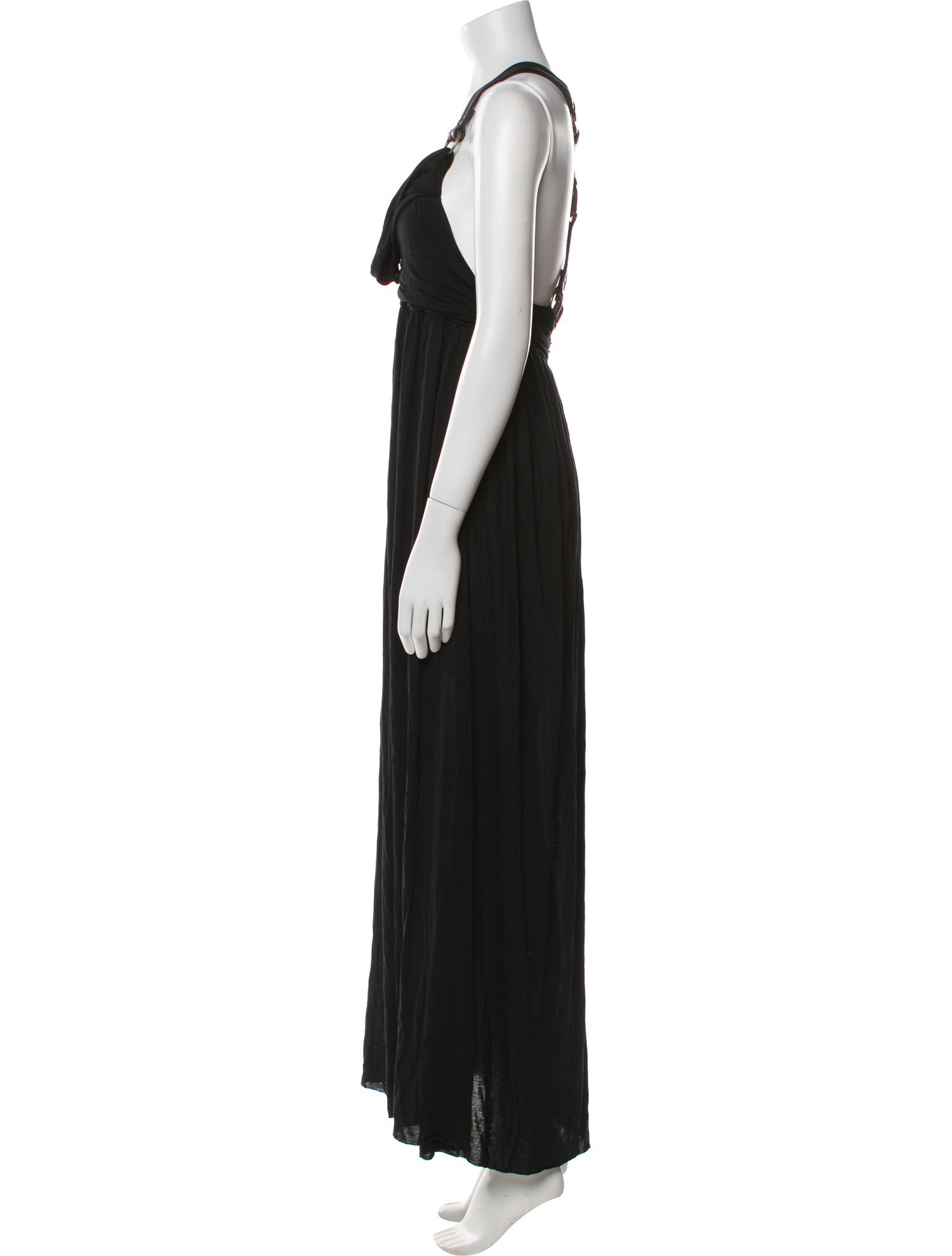 AllSaints Halterneck Long Dress