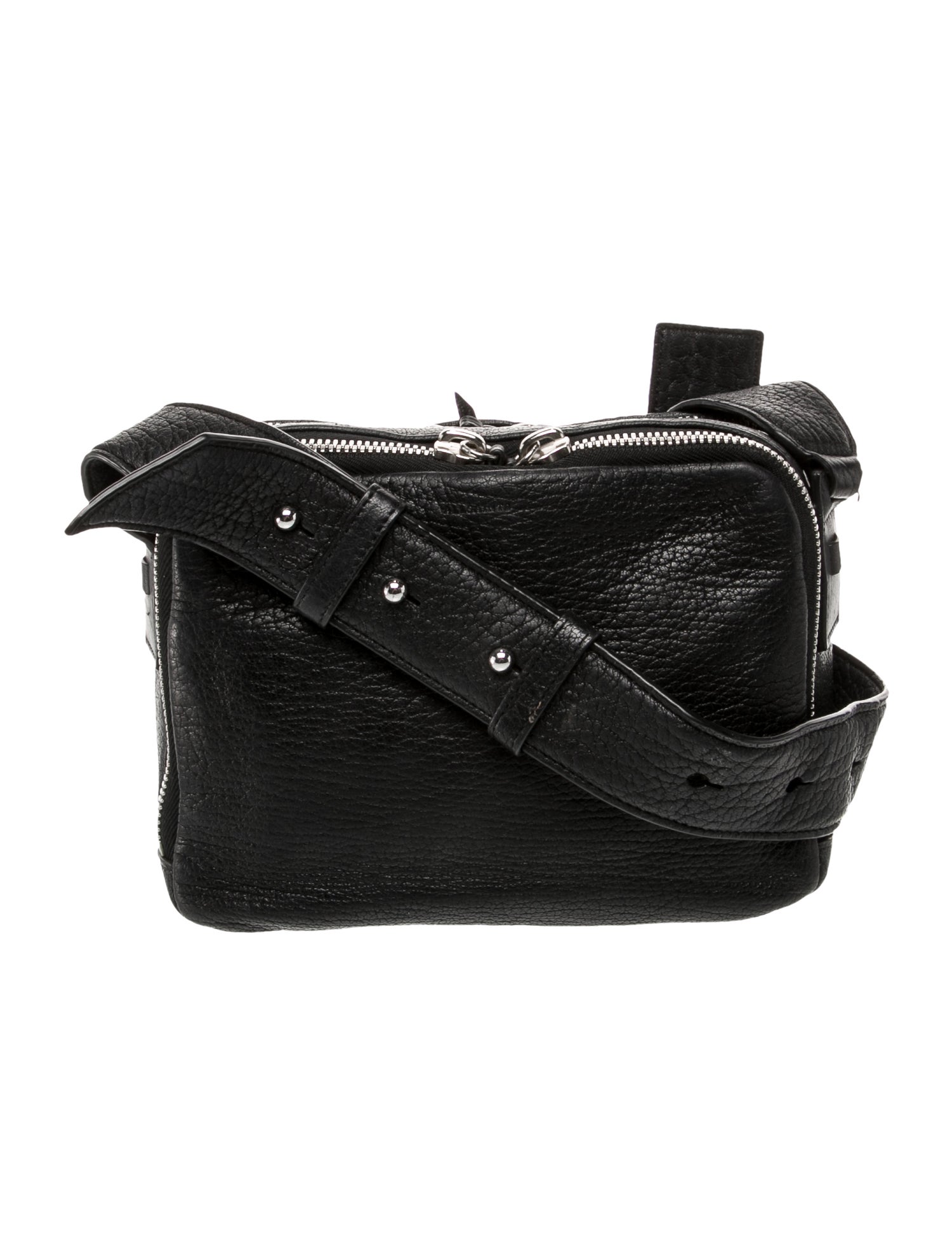 AllSaints Leather Messenger Bag