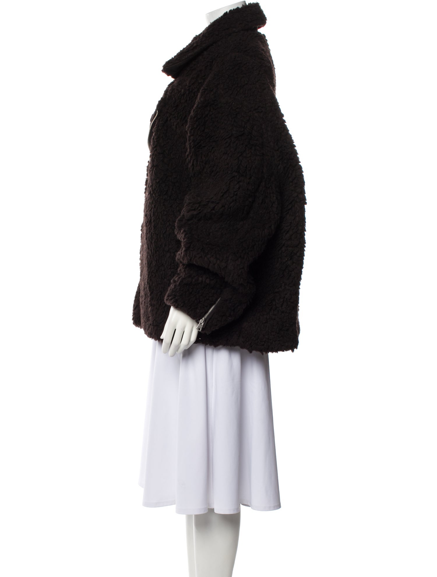 AllSaints Faux Fur Jacket