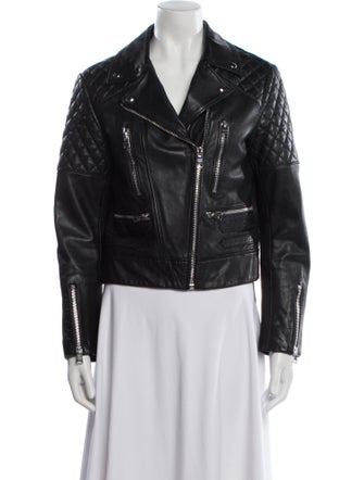AllSaints Leather Biker Jacket