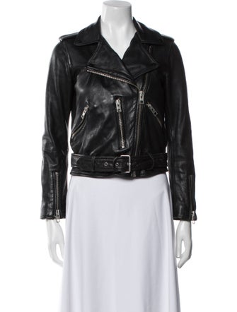 AllSaints Leather Biker Jacket