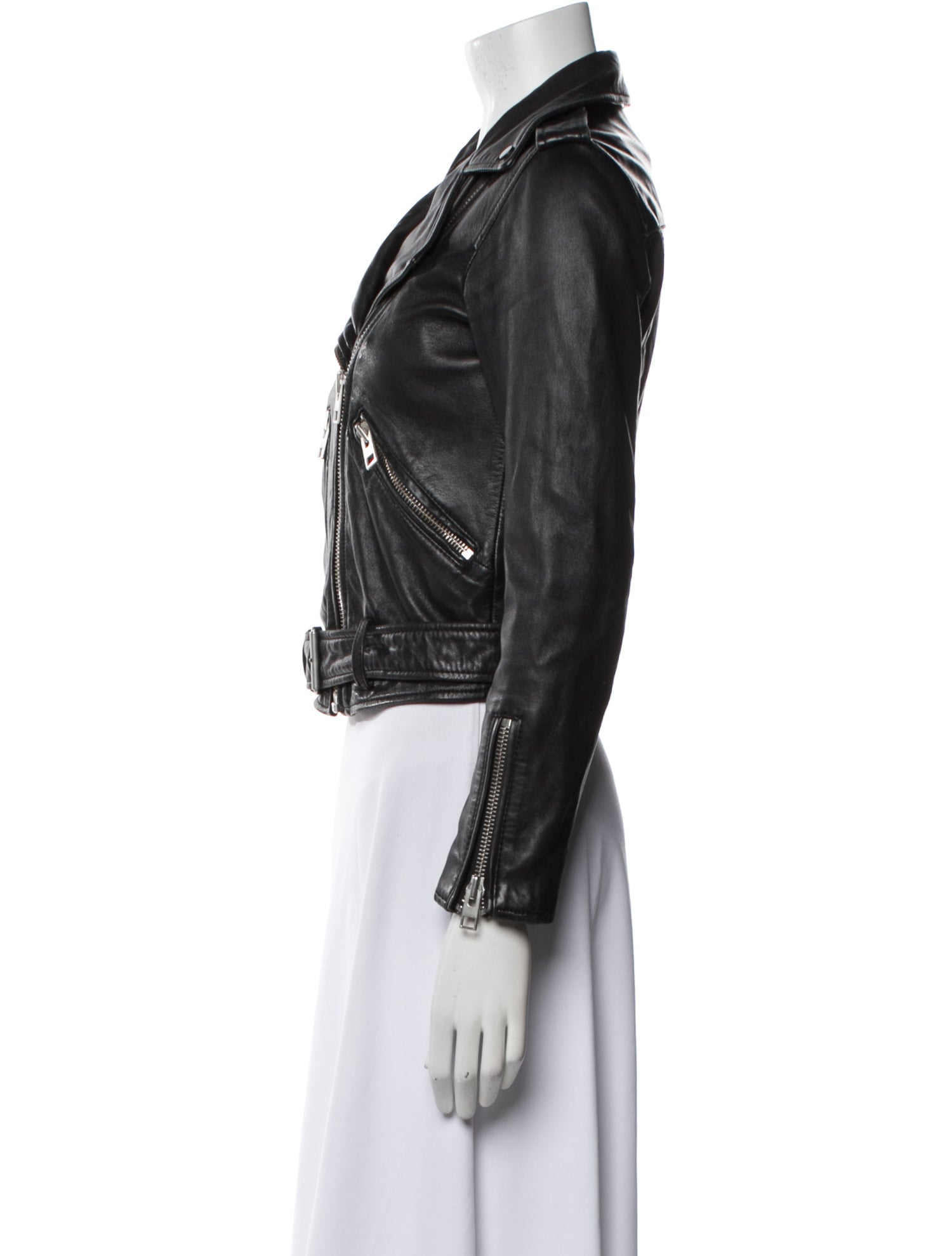 AllSaints Leather Biker Jacket