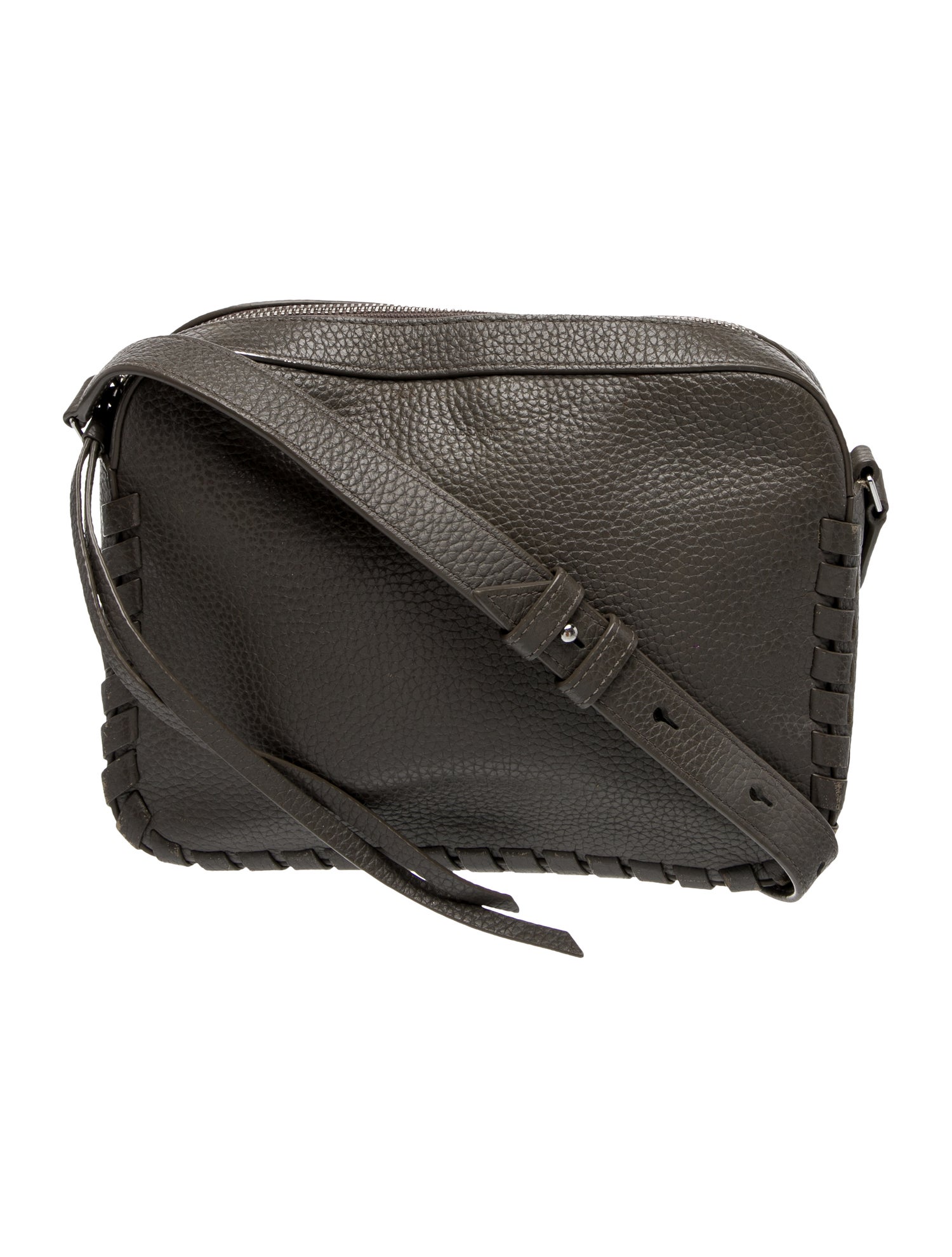 AllSaints Leather Messenger Bag