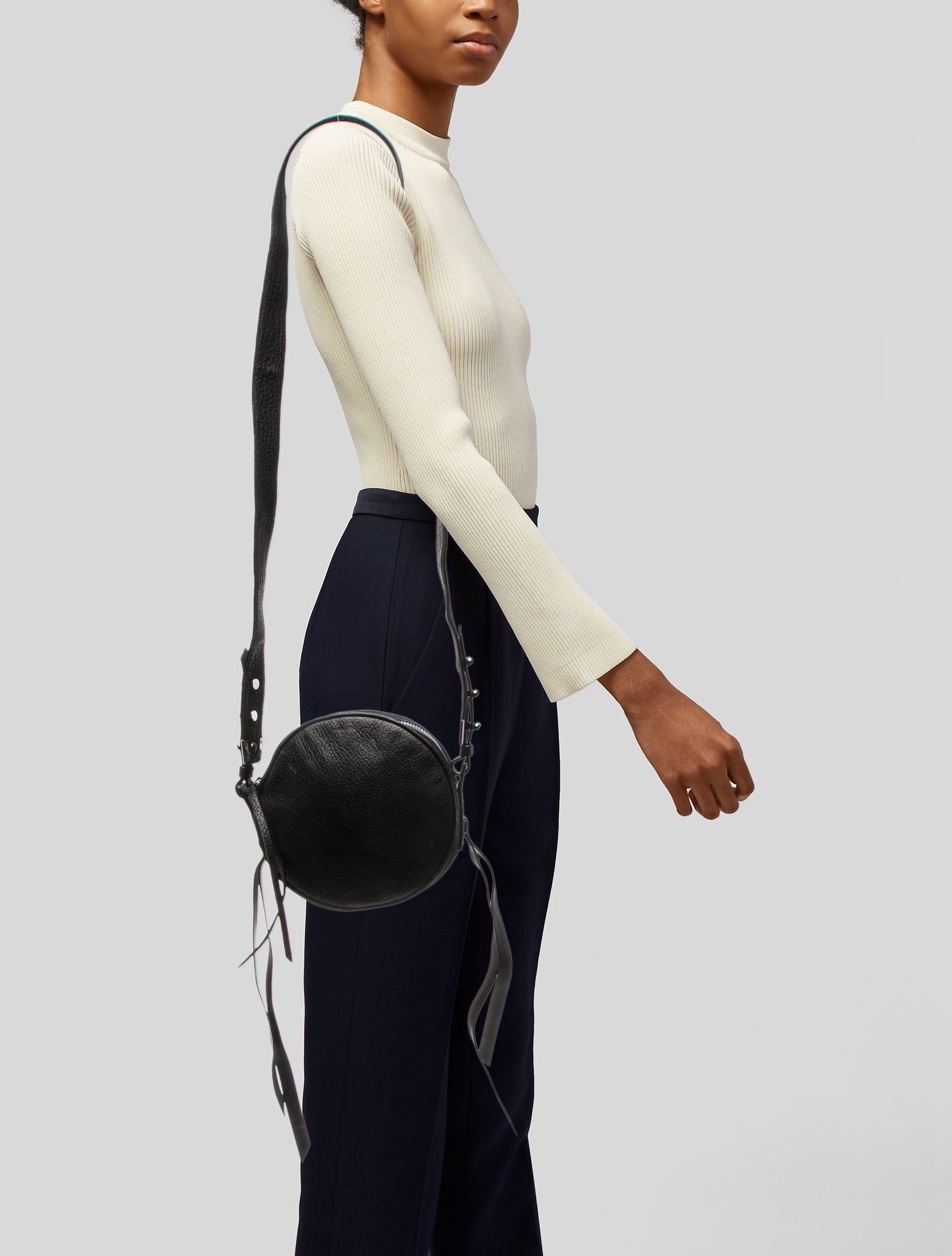 AllSaints Leather Crossbody Bag