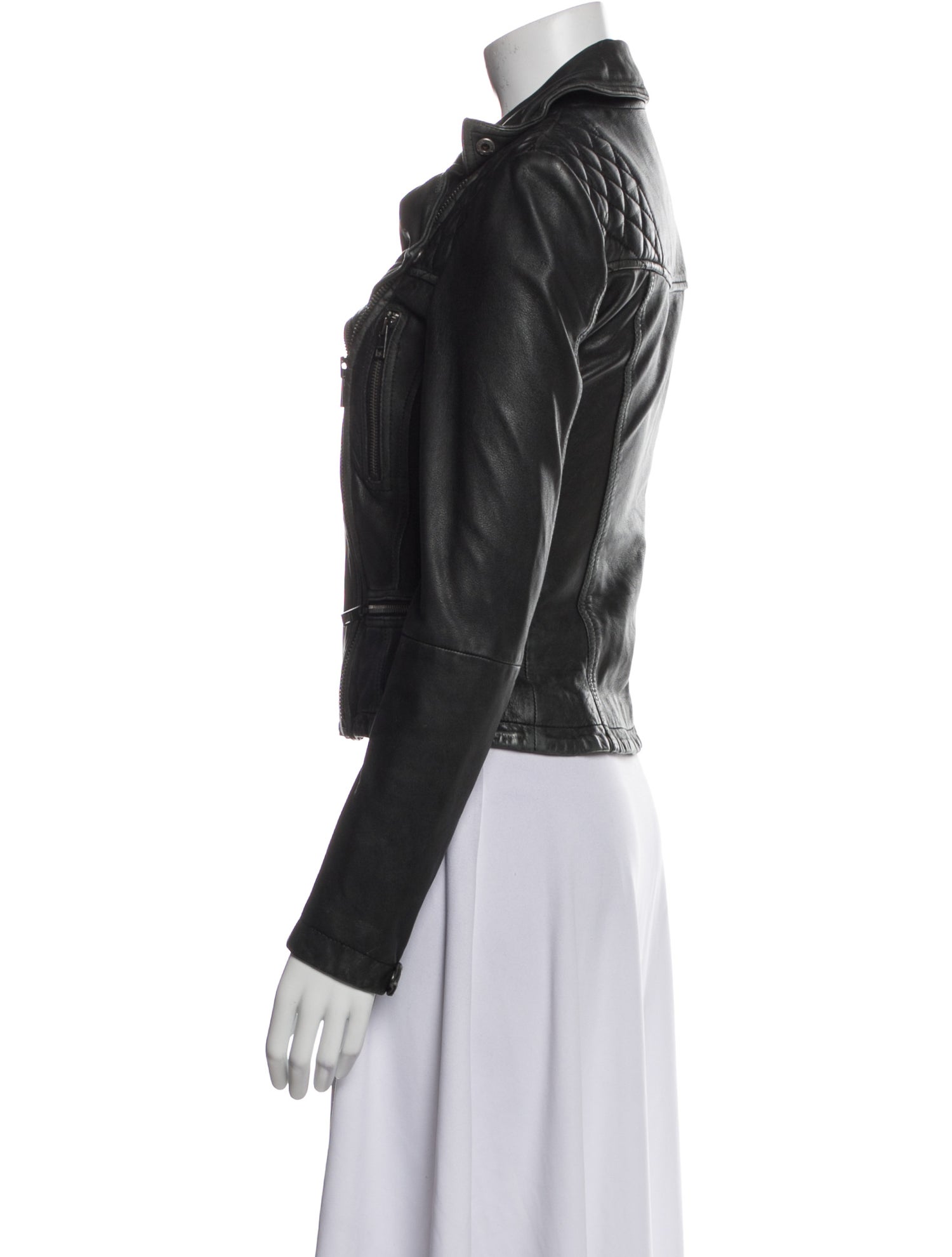 AllSaints Leather Biker Jacket