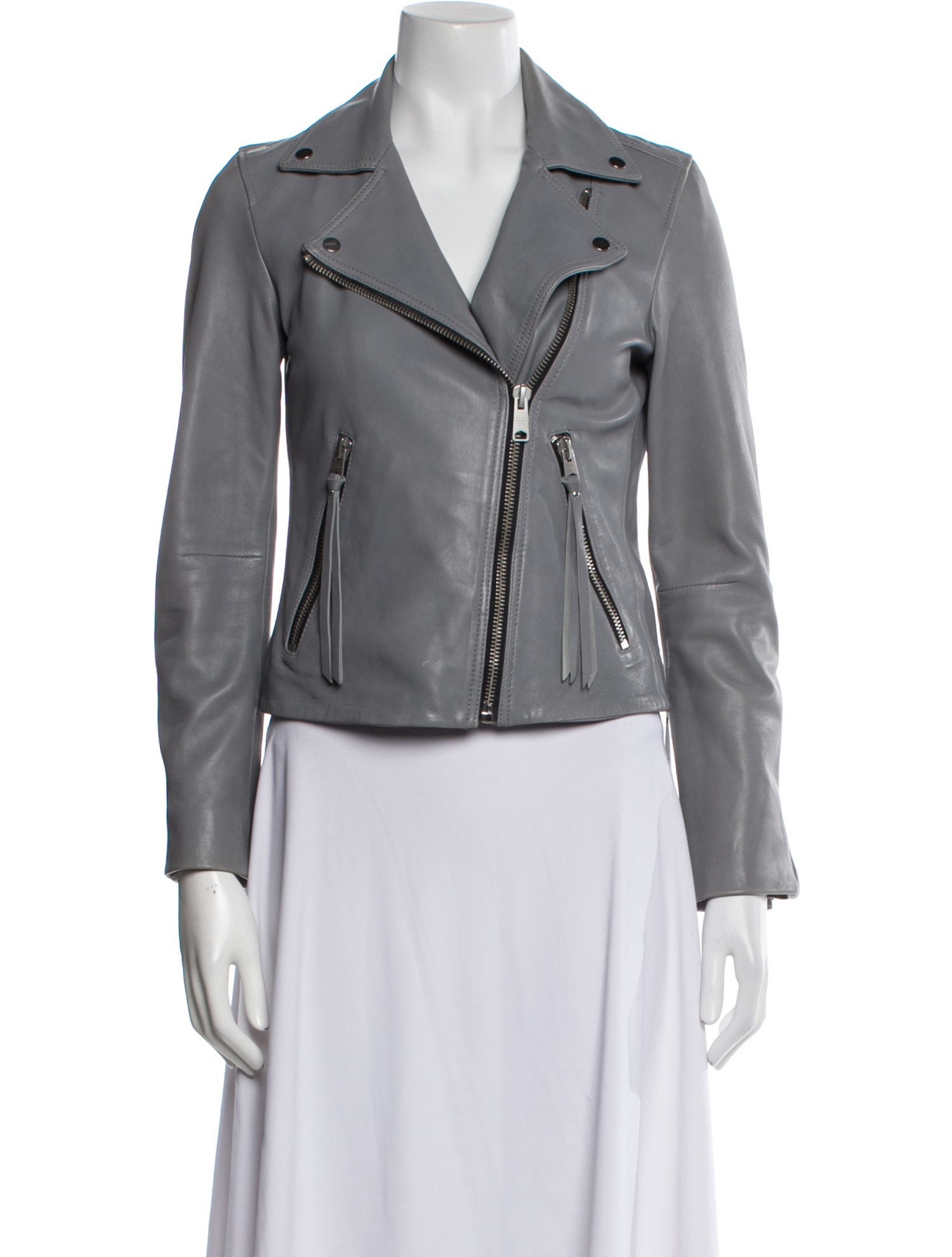 AllSaints Leather Biker Jacket
