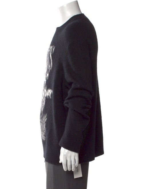 AllSaints Graphic Print Crew Neck Pullover