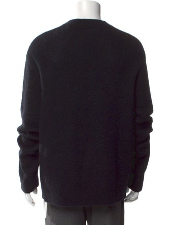 AllSaints Graphic Print Crew Neck Pullover