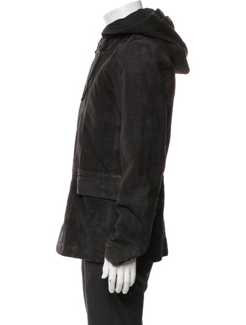 AllSaints Suede Parka