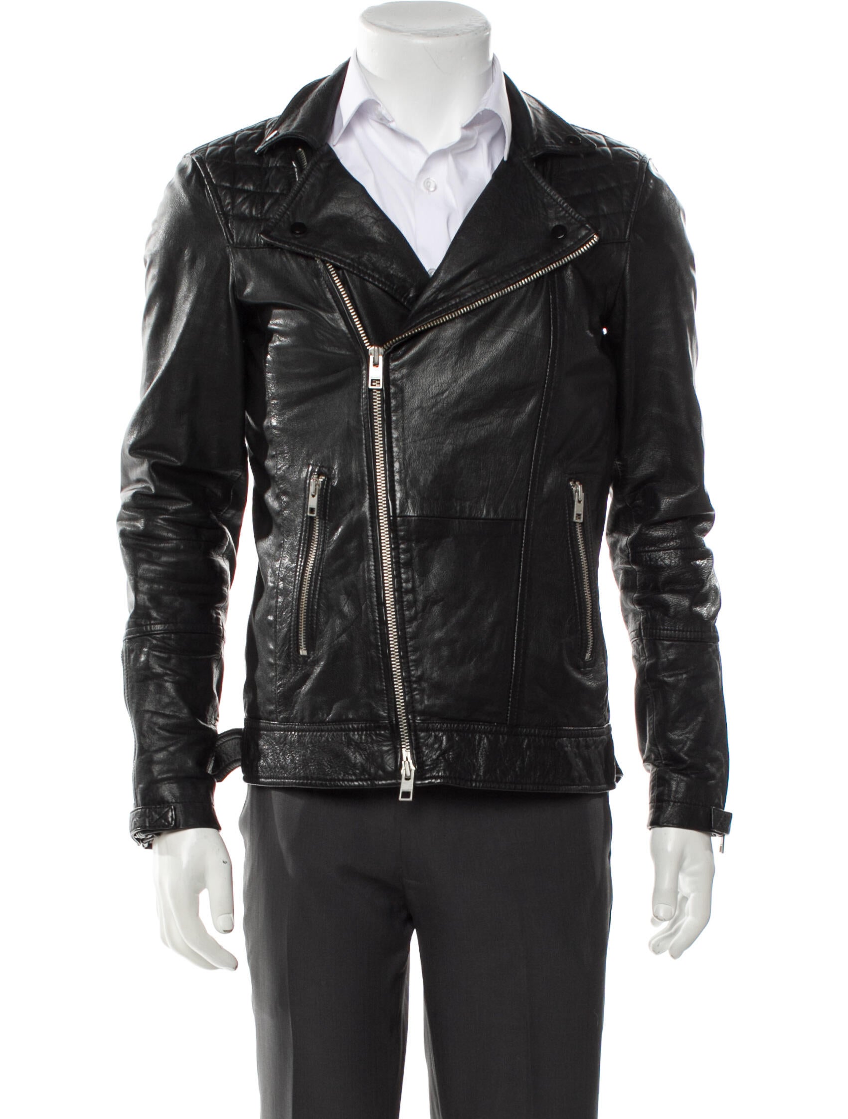AllSaints Leather Moto Jacket