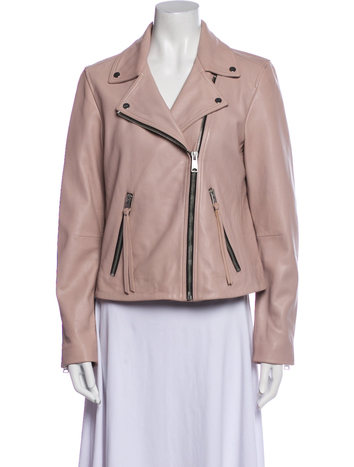 AllSaints Leather Biker Jacket