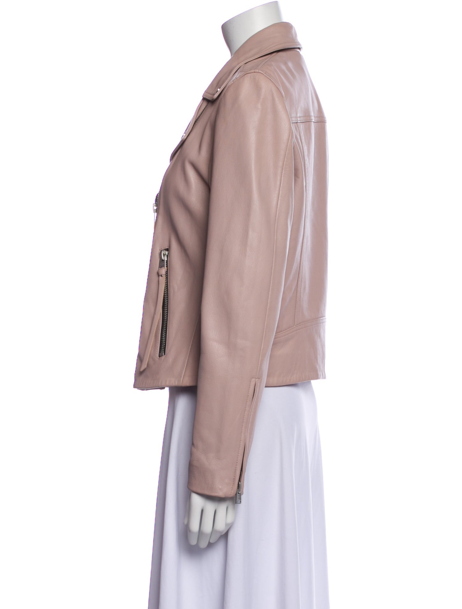 AllSaints Leather Biker Jacket