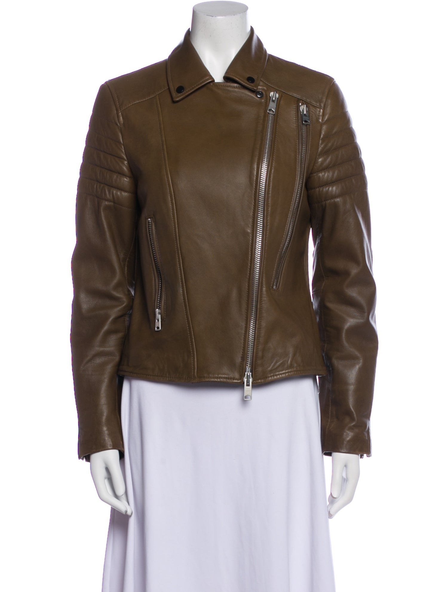 AllSaints Leather Biker Jacket