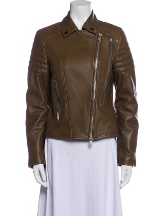 AllSaints Leather Biker Jacket