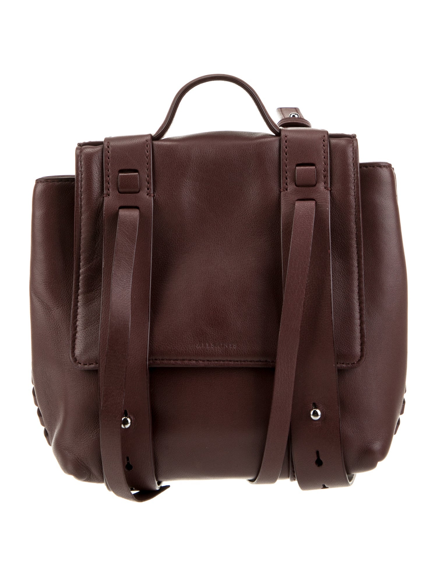 AllSaints Leather Backpack