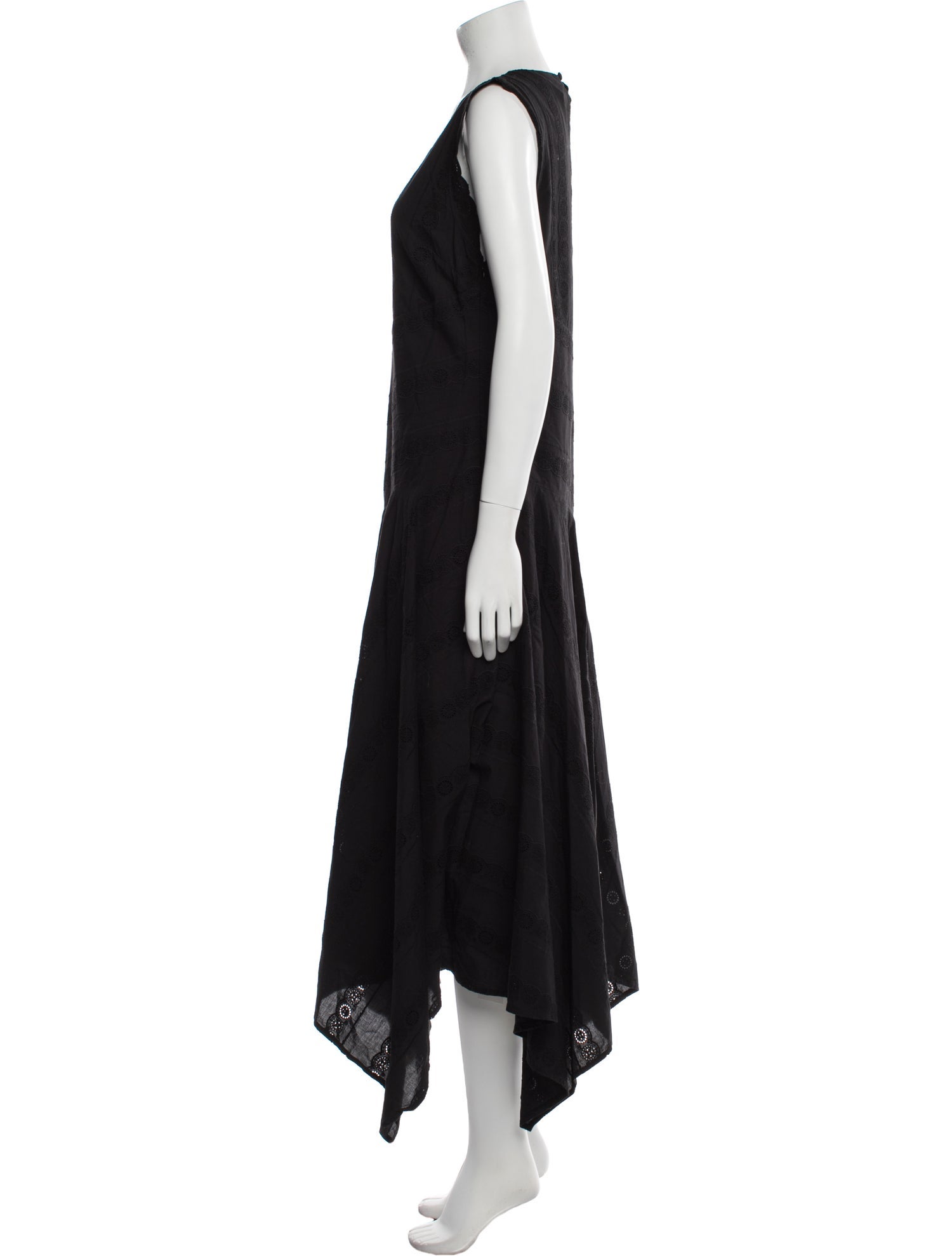 AllSaints V-Neck Long Dress