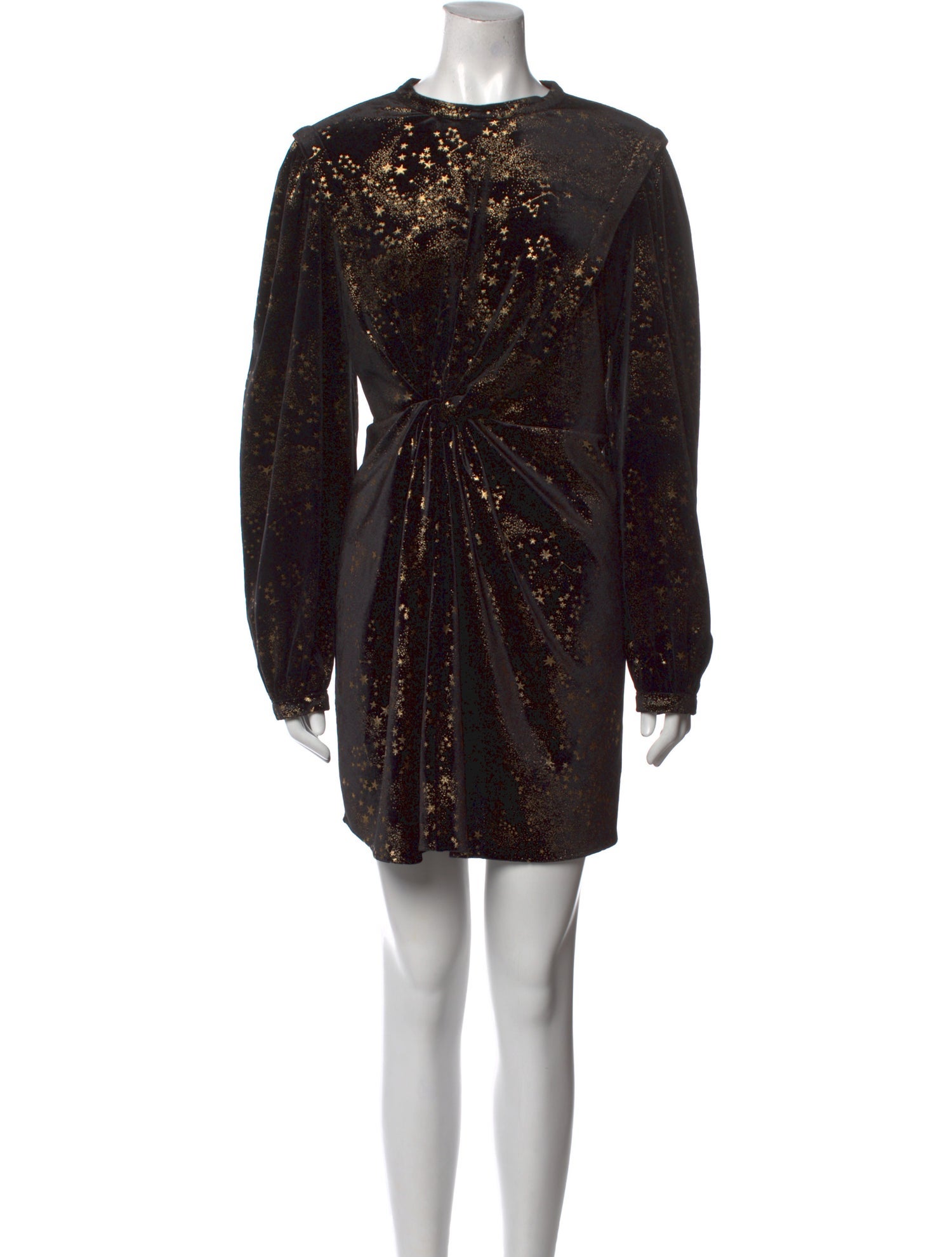 AllSaints Crew Neck Mini Dress