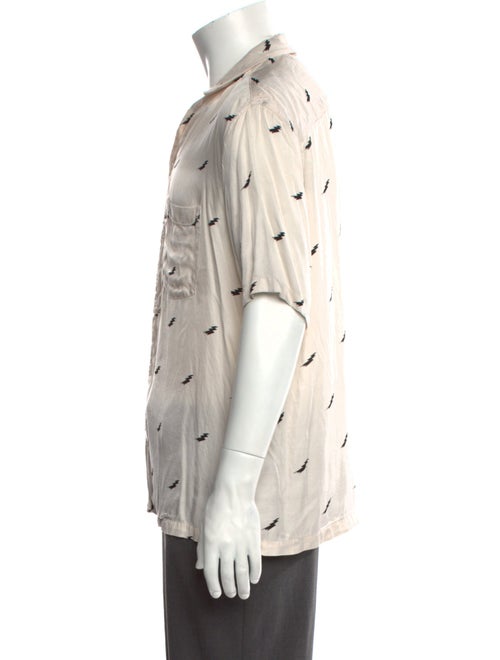 AllSaints Printed Short Sleeve Shirt