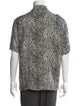 AllSaints Animal Print Short Sleeve Shirt