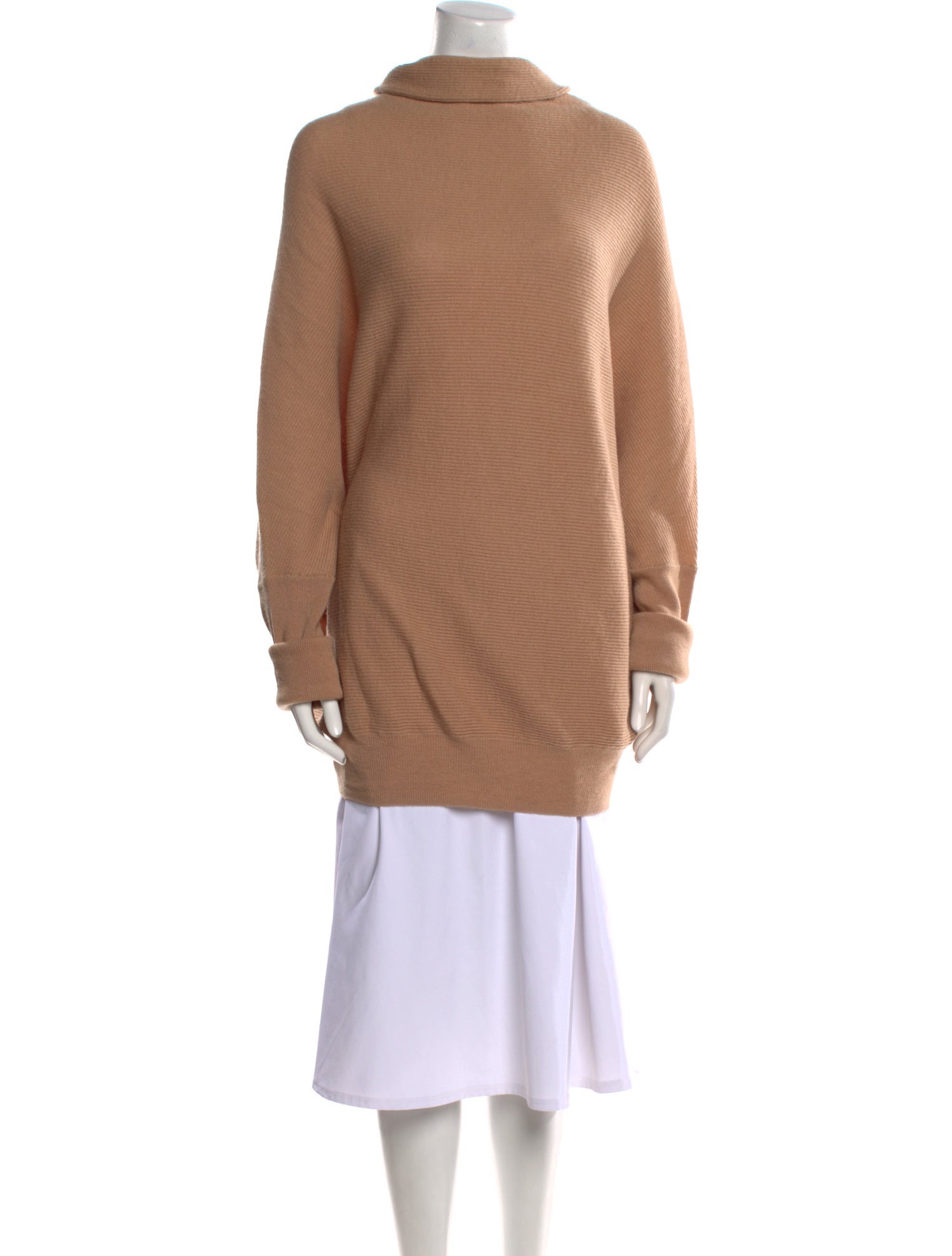 AllSaints Wool Mock Neck Sweater