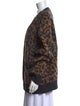 AllSaints Wool Animal Print Sweater