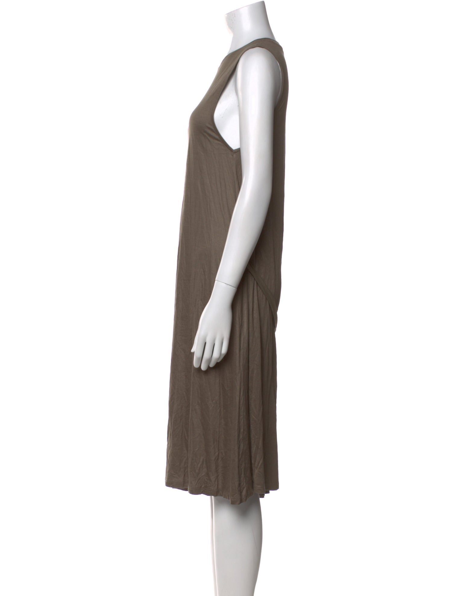 AllSaints Crew Neck Knee-Length Dress