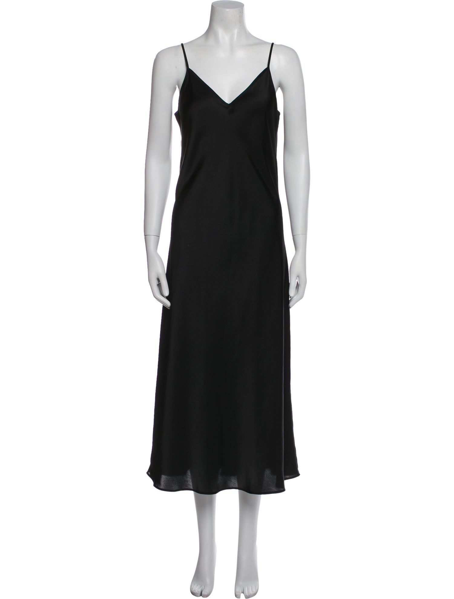 AllSaints V-Neck Midi Length Dress