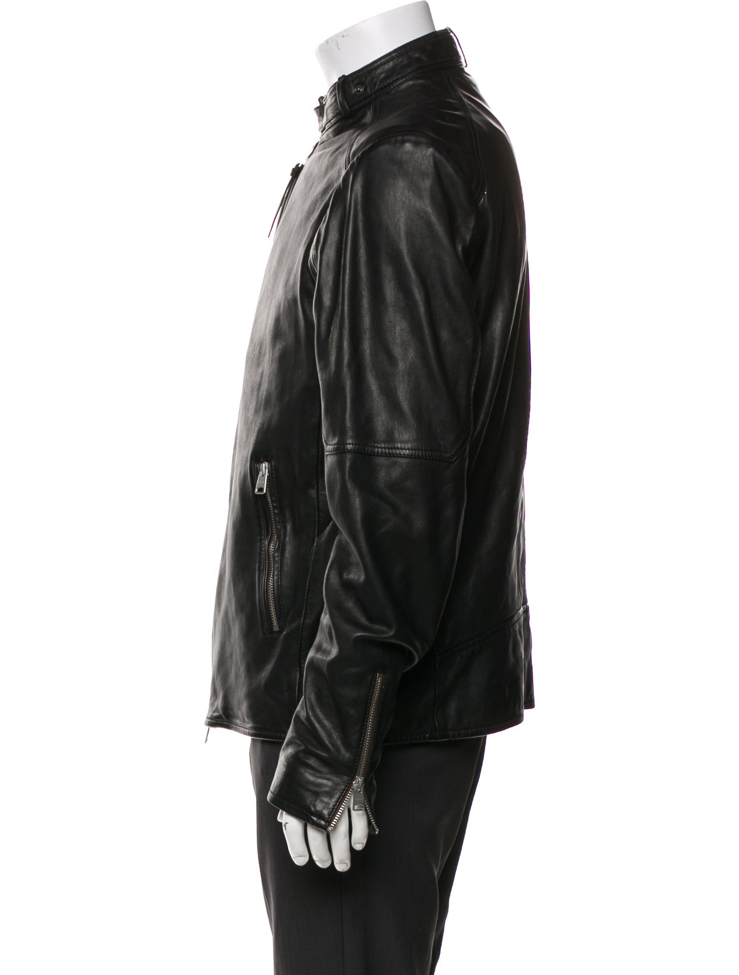 AllSaints Leather Moto Jacket