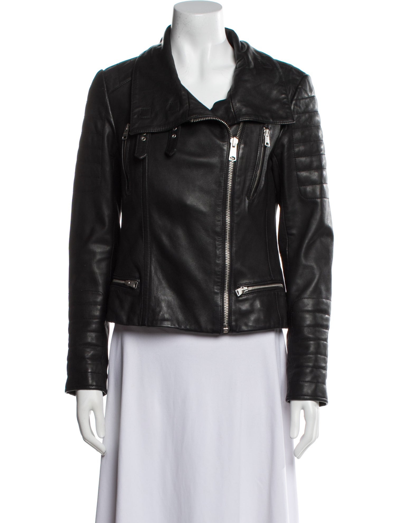 AllSaints Leather Biker Jacket