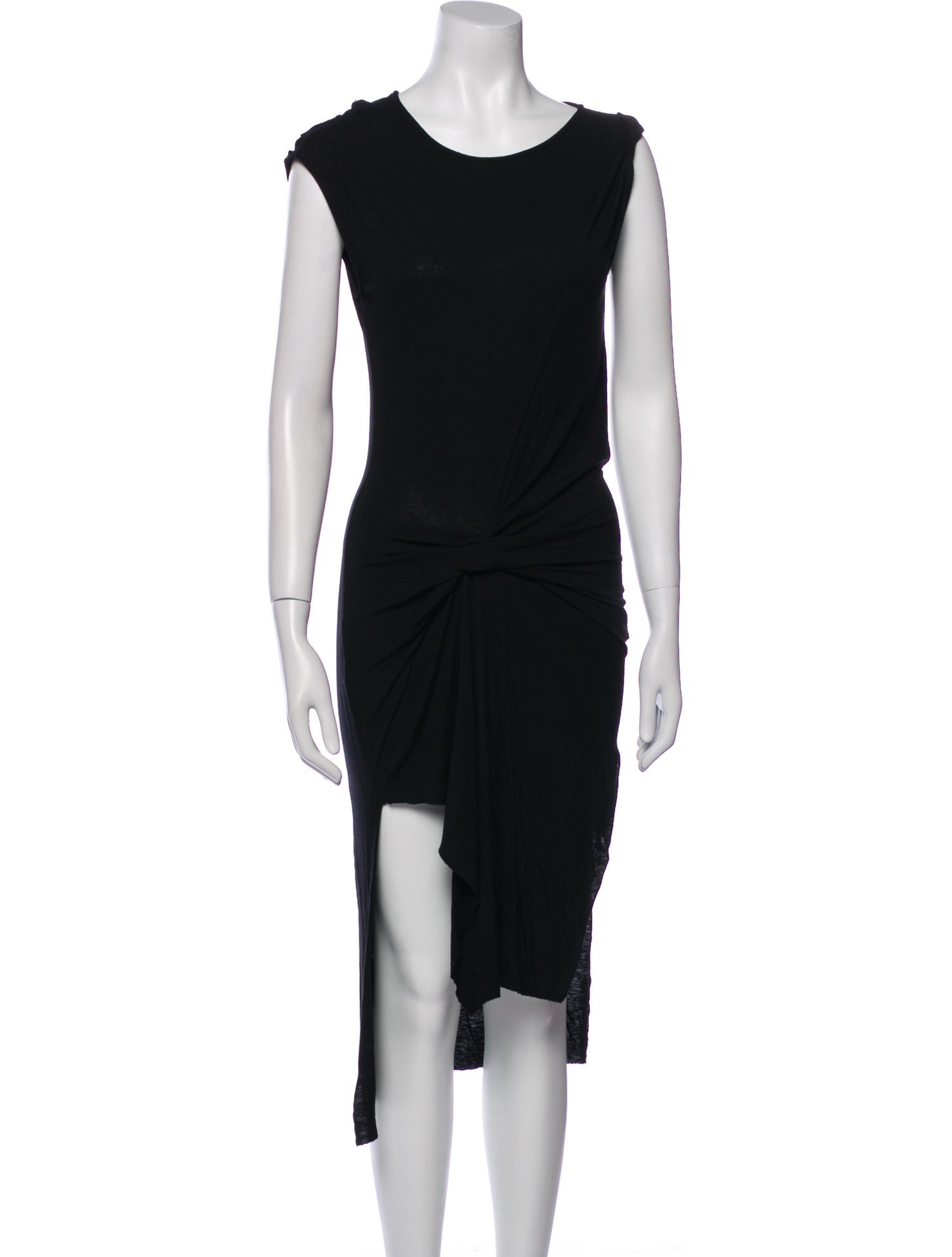 AllSaints Bateau Neckline Midi Length Dress