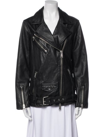 AllSaints Leather Biker Jacket