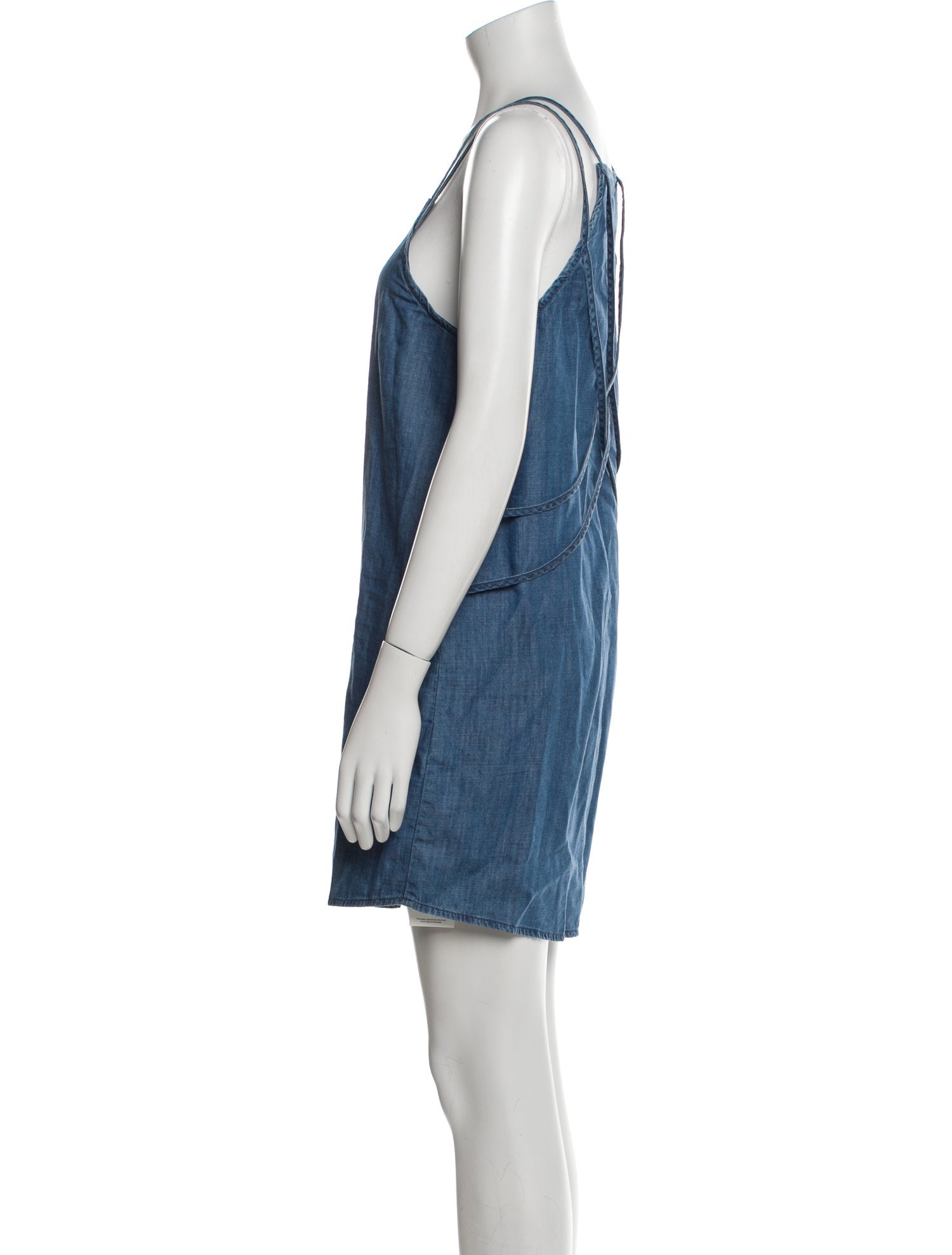 AllSaints Square Neckline Mini Dress