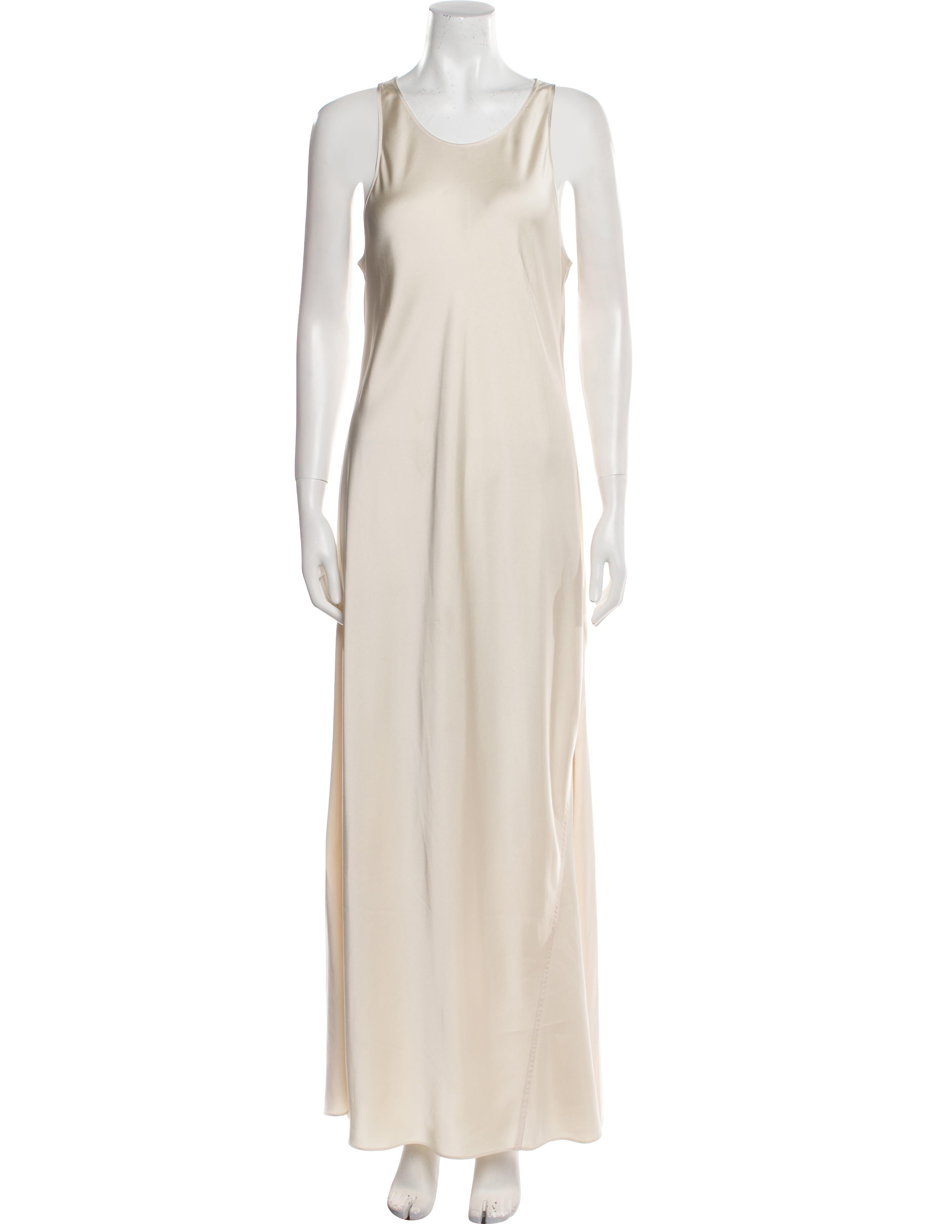 AllSaints Scoop Neck Long Dress